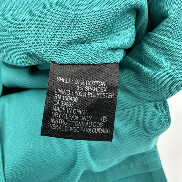 Tahari‎ Women's NWT Turquoise Linny Business Career Shift Dress 4/C34 - Picture 13 of 16